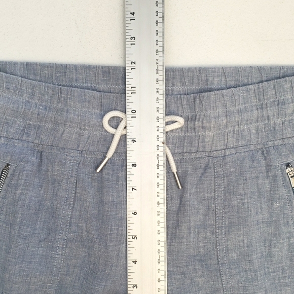 Athleta Light Blue Wide Leg Pants - Picture 14 of 16